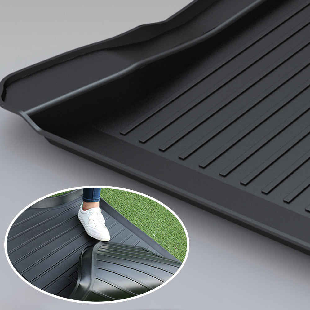 Heavy Duty Waterproof Rear Cargo Rubber Mat Boot Liner Luggage Tray for Tesla Model 3 2017-2023
