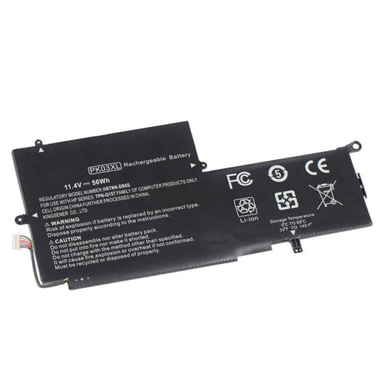 Replacement PK03XL Battery for HP Spectre Pro X360 G1 G2,13-4000nf,13-4006tu,13-4128TU,789116-005,HSTNN-DB6S,TPN-Q157