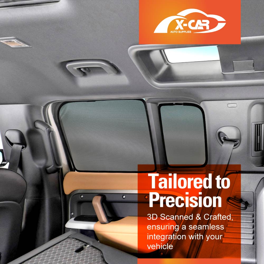 Rear Window Sun Shade for Land Rover Defender 2020-Onwards Car Sun Blind Mesh