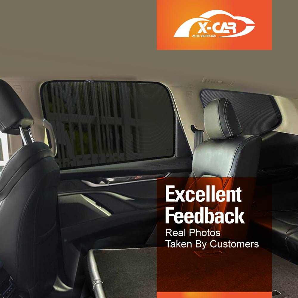 Rear Window Sun Shade for LDV D90 2017-2024 Car Sun Blind Mesh