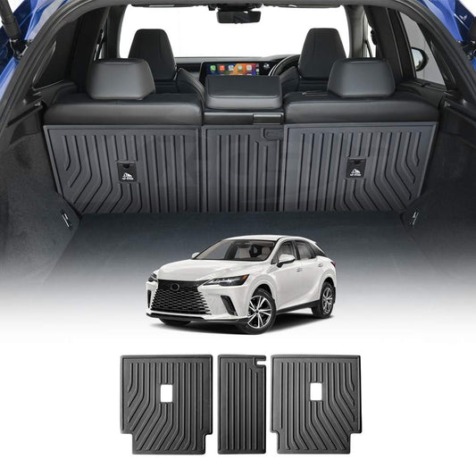 Back Seat Protector for Lexus RX350 RX350h RX500h 2022-Onwards Heavy Duty Car Seats Kick Mats Cover
