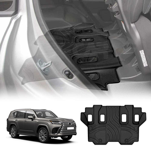3D Heavy Duty All Weather Car Mat Floor Liner Third Row Seat for  Lexus LX Series LX500d LX600 2021-2025