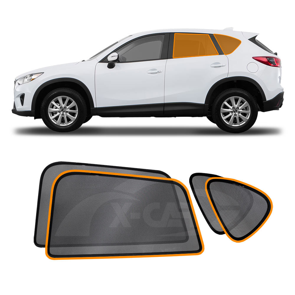 Rear Side Car Port Window Sun Blind for Mazda CX-5 CX5 2012-2017 Sun Shade Mesh