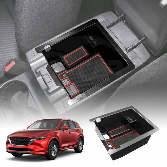 Centre Console Armrest Organizer Tray for Mazda CX5 CX-5 2017-2025 Storage Box Accessories