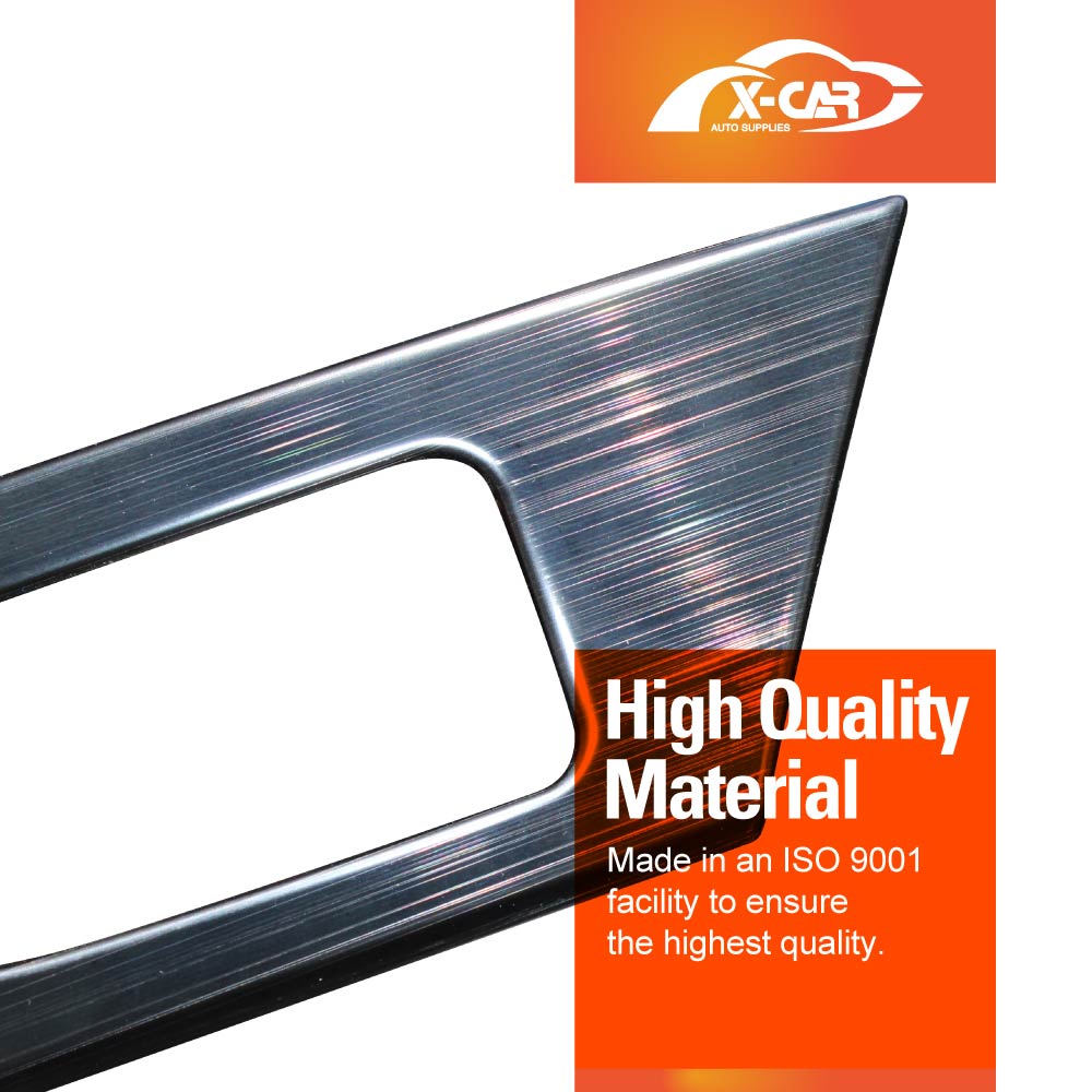 Power Window Control Switch Panel Trim Decor Cover Protector for Mazda MX-30 MX30 2021-2025 Stainless Steel Style