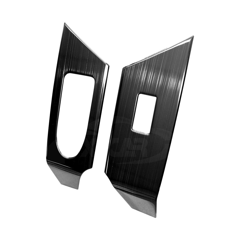 Power Window Control Switch Panel Trim Decor Cover Protector for Mazda MX-30 MX30 2021-2025 Stainless Steel Style