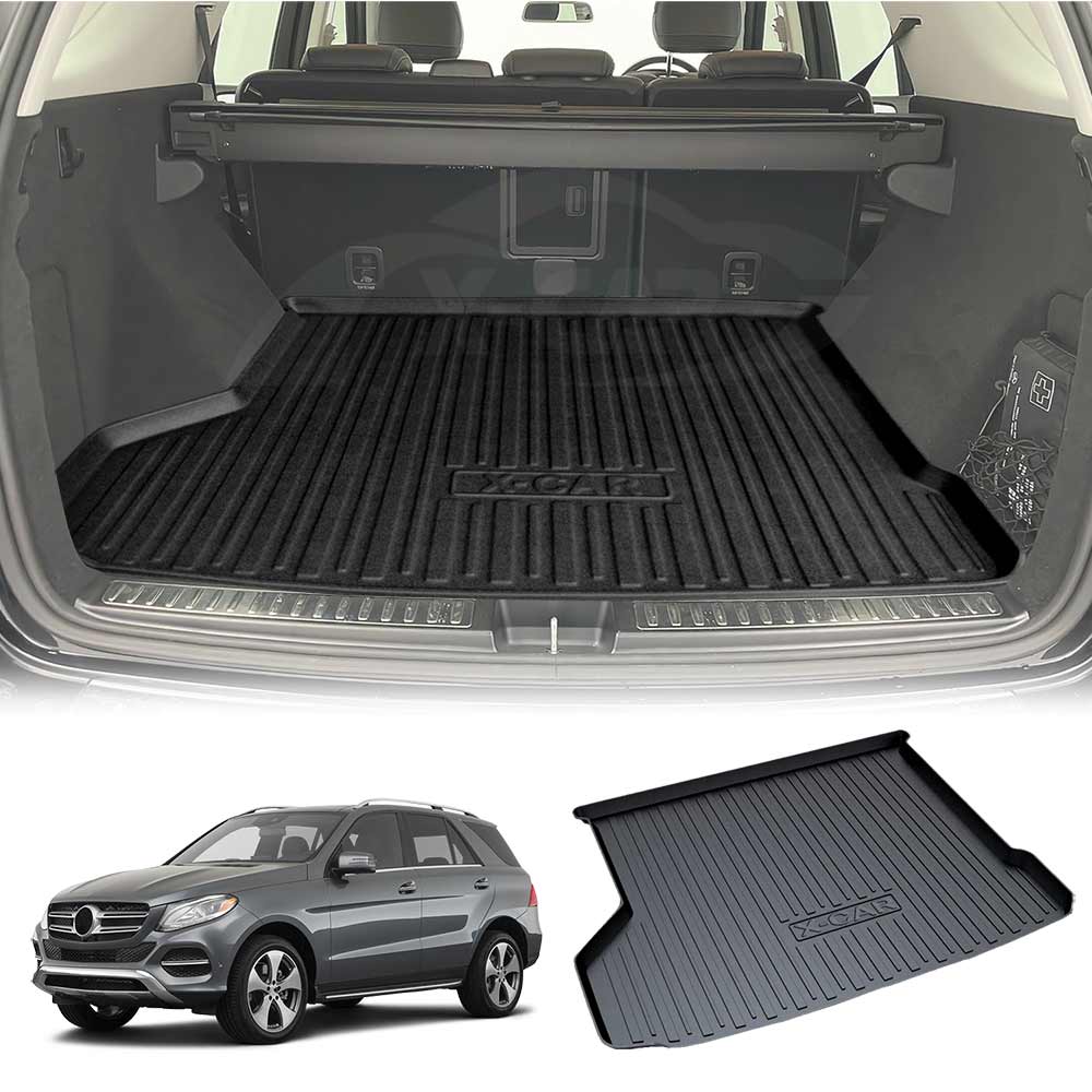 Heavy Duty Waterproof Cargo Rubber Mat Boot Liner Luggage Tray Fit for Mercedes-Benz GLE Class 2015 2016 2017 2018