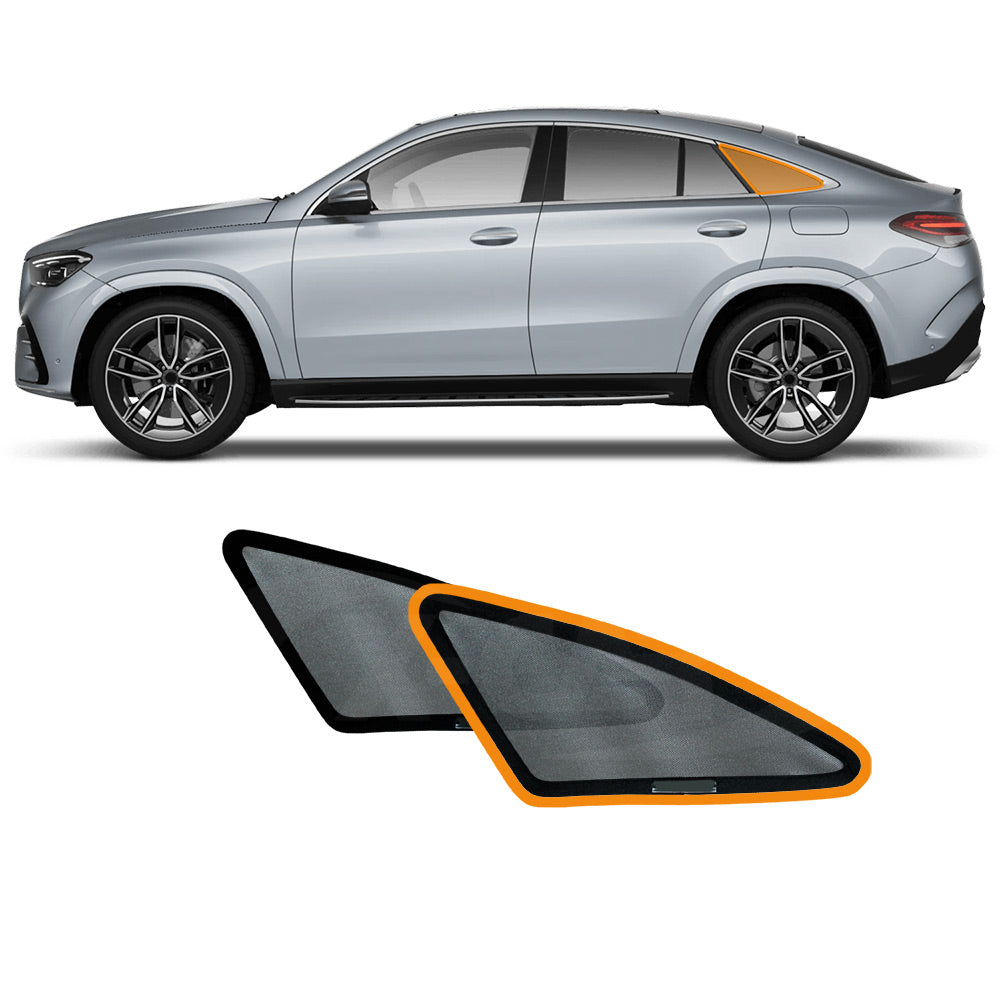 Port Window Sun Shade for Mercedes-Benz GLE Coupe 2015-2025 Car Sun Blind Mesh