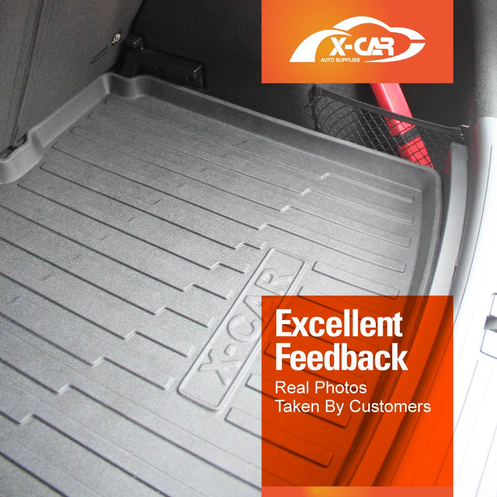 3D All-Weather Floor Mat Boot Liner Carpet for MG ZS EV Electric SUV 2020-2025 Heavy Duty Cargo Trunk Mat Luggage Tray