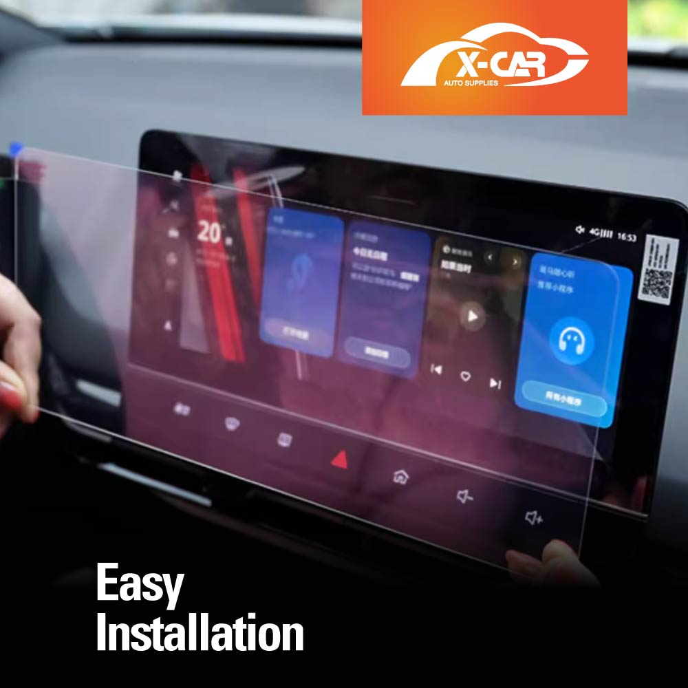 Tempered Glass Dash Center Console Screen Protector for MG MG4 2023-2025 Touchscreen Anti-Scratch Cover Accessories