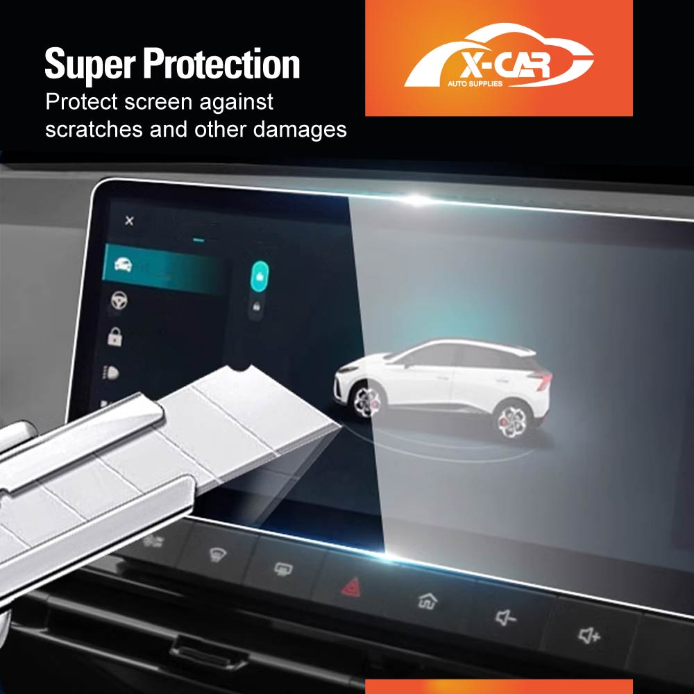 Tempered Glass Screen Protector for MG MG4 2023-2025 Touchscreen Anti-Scratch Cover Accessories