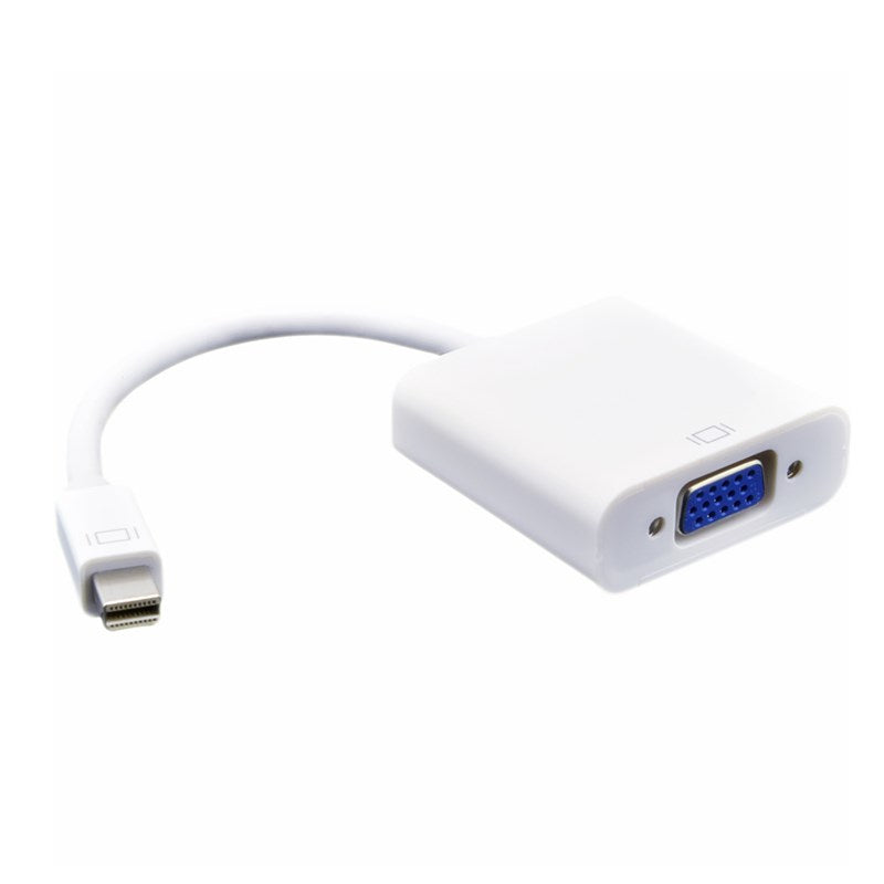 Mini Display Port DP Thunderbolt to VGA Adapter Cable for Surface Macbook Projector TV Monitor