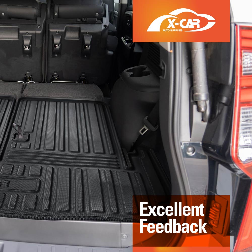 Boot Liner for Mitsubishi Pajero Sport 7 Seater Version 2015-2025 Heavy Duty Cargo Trunk Cover Mat Luggage Tray