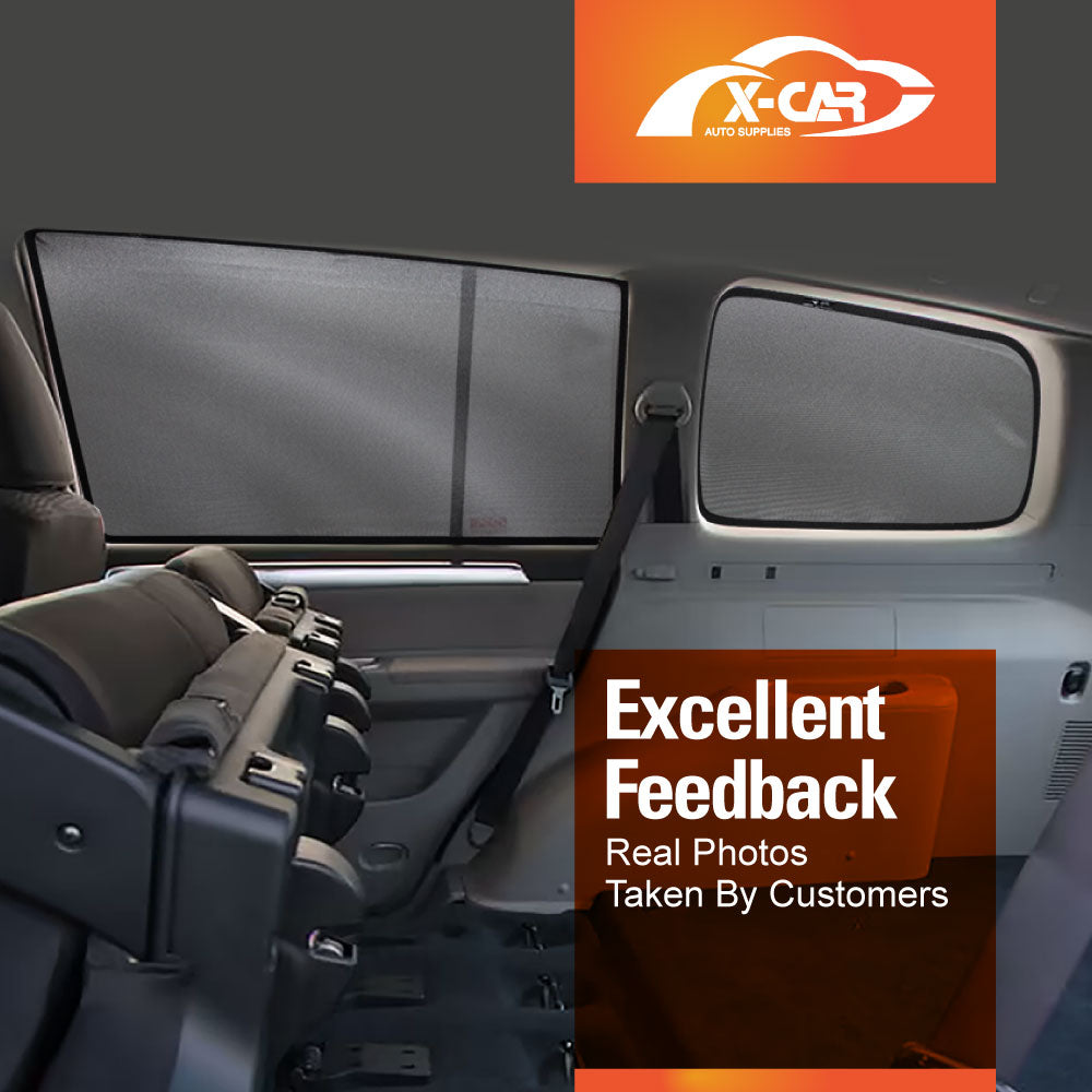 Port Window Sun Shade for Mitsubishi Challenger 2008-2016 PB PC Series Car Sun Blind Mesh Third Row Window