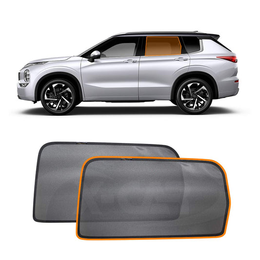 Rear Window Sun Shade for Mitsubishi Outlander 2021-2025 Car Sun Blind Mesh