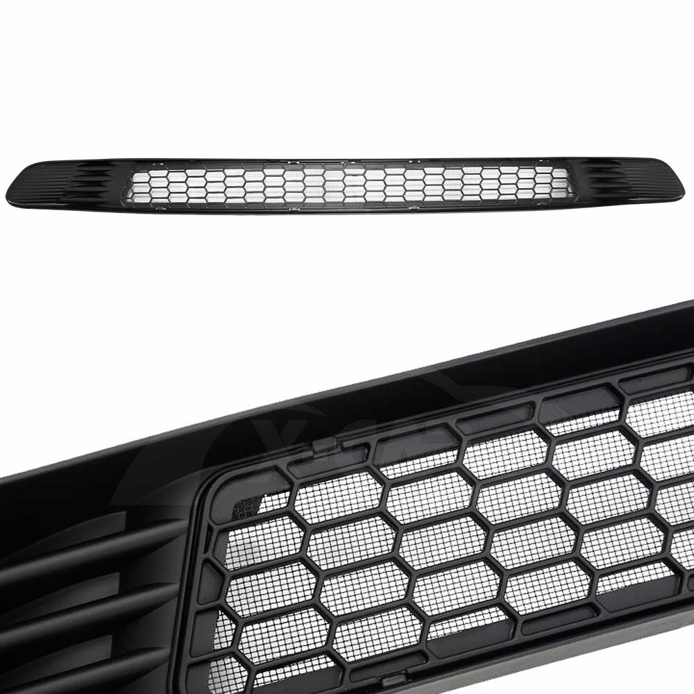 Tesla Model 3 Car Front Air Flow Vent Inlet Intake Grill Mesh Grille Grid ABS Plastic Protection Cover Leaves Insect Guard Matt Black