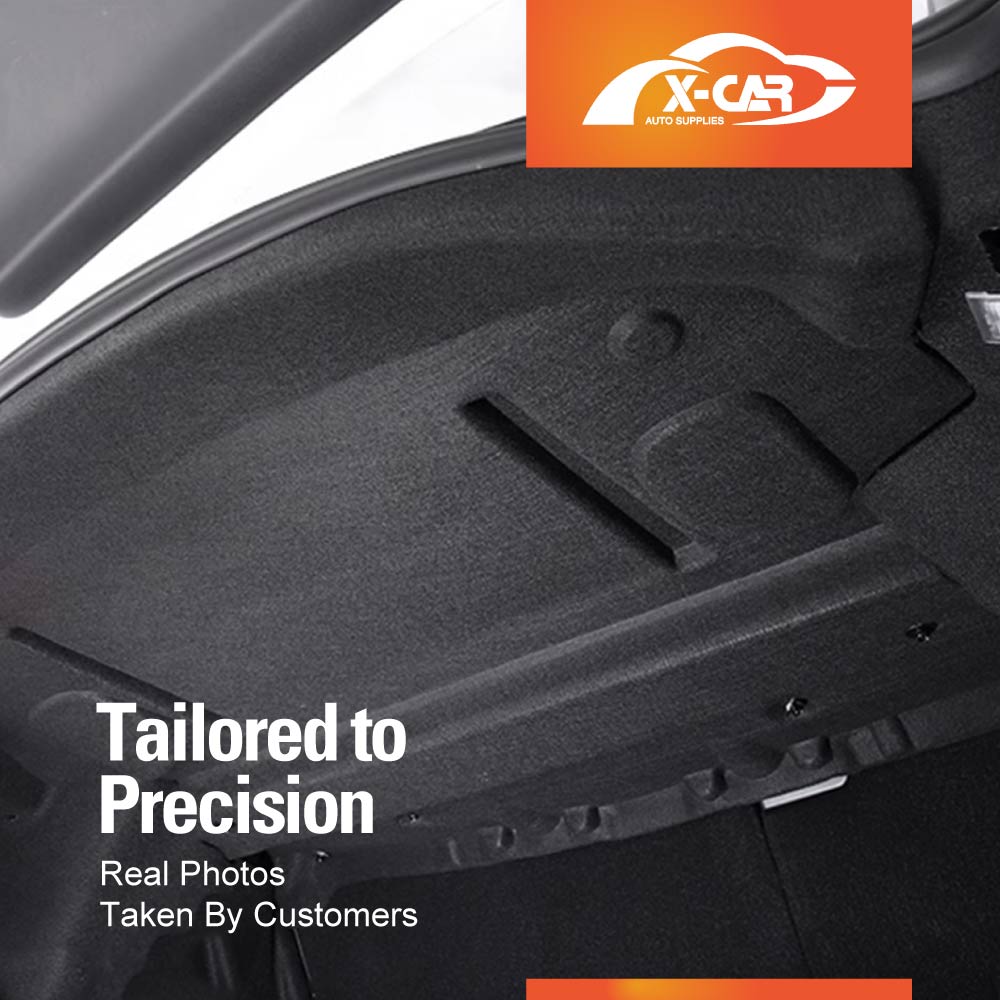 Rear Trunk Soundproof Cotton Mat Cover for Tesla Model 3 2017-2023 Noise Reduce Sound Deadener Material