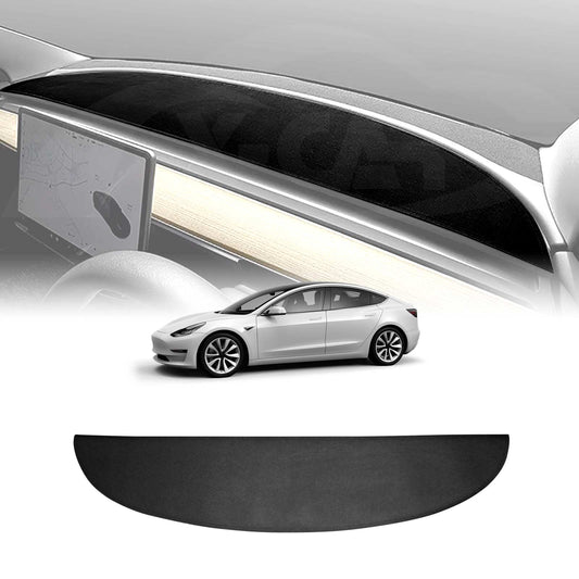 Luxury 3D Dash Mat Pad Cover Non-Slip for Tesla Model 3 2017-2023
