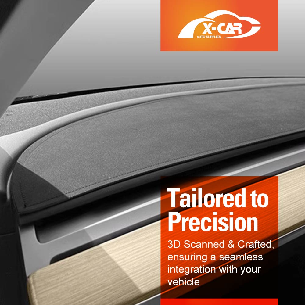 Luxury 3D Dash Mat Pad Cover Non-Slip for Tesla Model 3 2017-2023