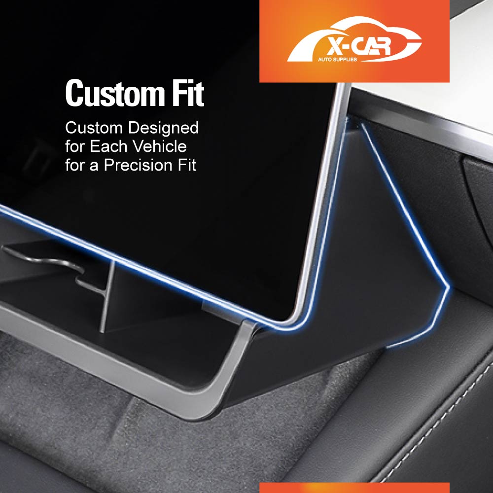 Tesla Model 3 2017-2023 and Model Y 2021-2025 Center Console Organizer Under Screen Storage Box Tray - Large