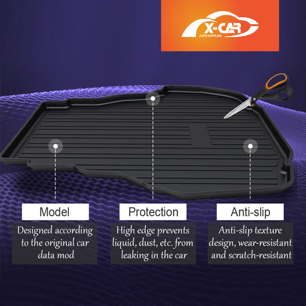 Boot Liner for Toyota Landcruiser 70/76 Series 2023-Onwards All Weather Heavy Duty Cargo Trunk Mat Luggage Tray