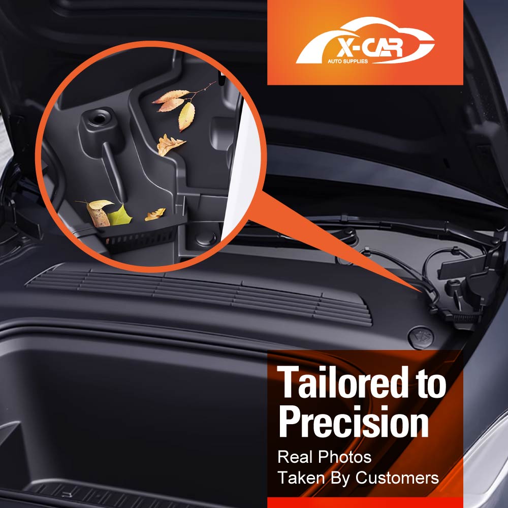 Hood Water Grille for Tesla Model Y 2022-2025 Front Trunk Protective Cover Essential Accessories