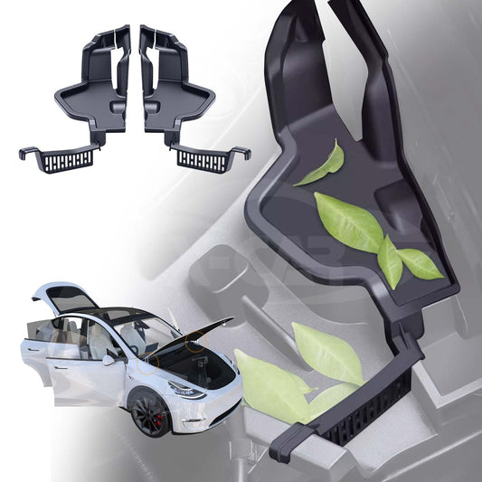 Hood Water Grille for Tesla Model Y 2022-2025 Front Trunk Protective Cover Essential Accessories