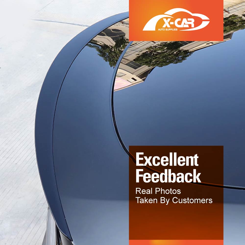 Glossy Black Spoiler for Tesla Model Y 2022-2025 Rear Trunk Wing Lip Tail Performance Style