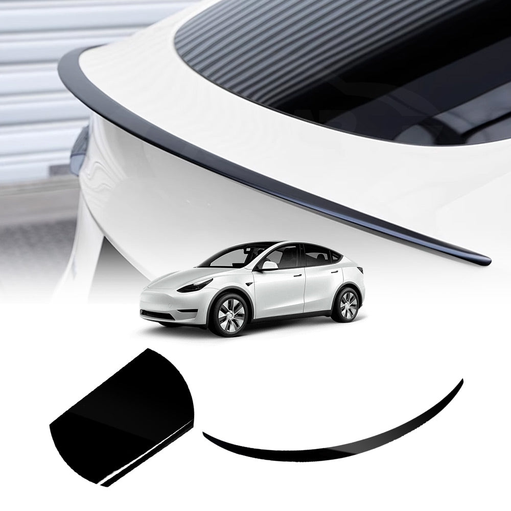 Glossy Black Spoiler for Tesla Model Y 2022-2025 Rear Trunk Wing Lip Tail Performance Style