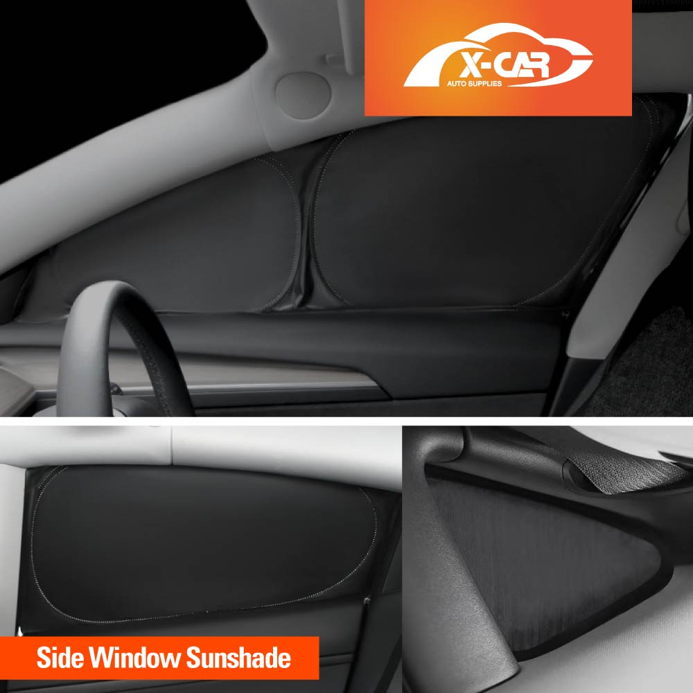 Tesla Model Y 2022-2025 Sunshade Side Rear Windows Windshield Sun Shades Reflective Covers Sunproof UV Rays Camping Privacy Protection Blocker