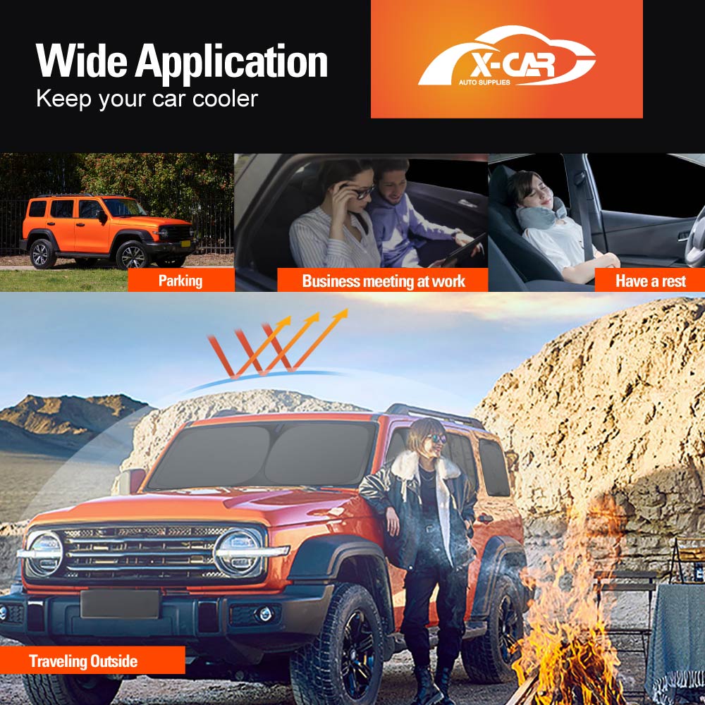 GWM Tank 300 2023-2025 Window Sunshade Block Cover Side Rear Windshield Sun Shades Parking/Camping Privacy Protection