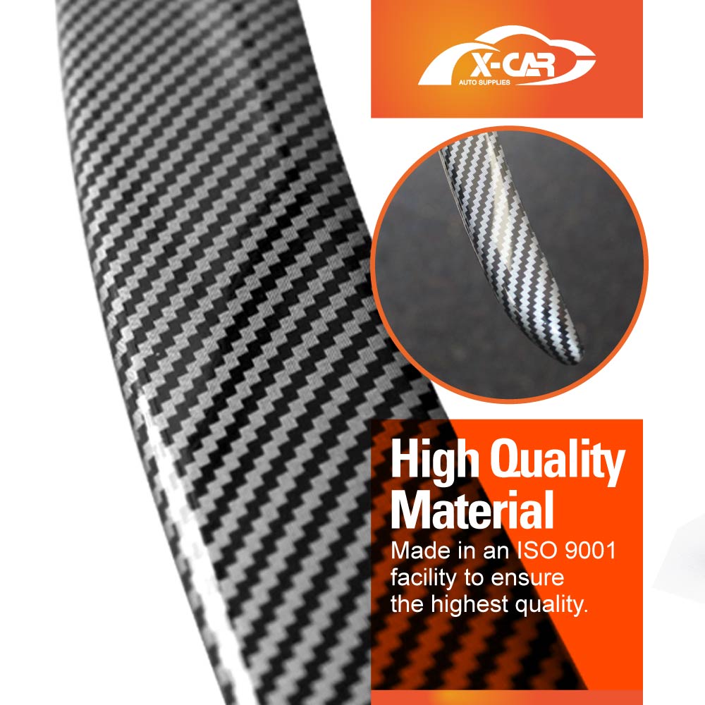 Matt Carbon Fiber Style Spoiler for Tesla Model 3 Highland 2023-2025 Rear Trunk Wing Lip Tail Performance Style