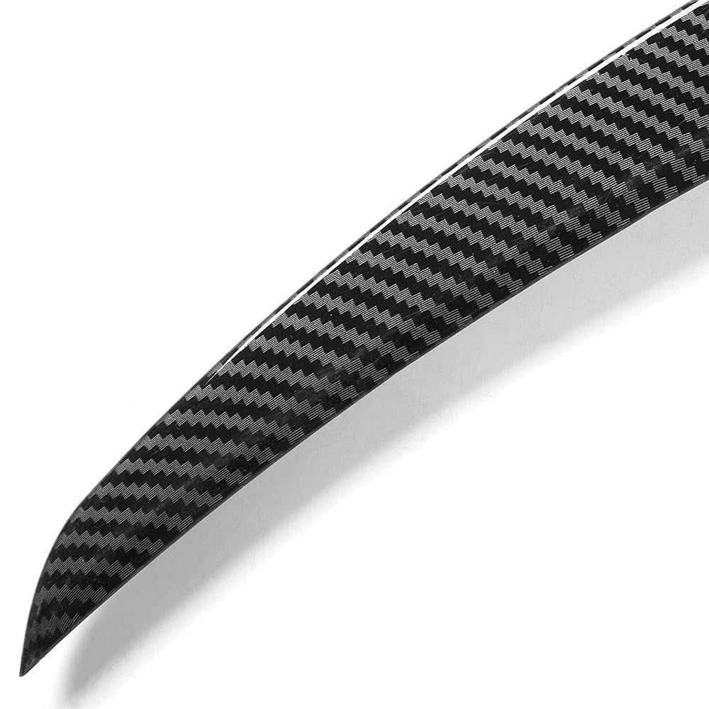 Carbon Fiber Style Spoiler for Tesla Model 3 Highland 2023-2025 Rear Trunk Wing Lip Tail Performance Style