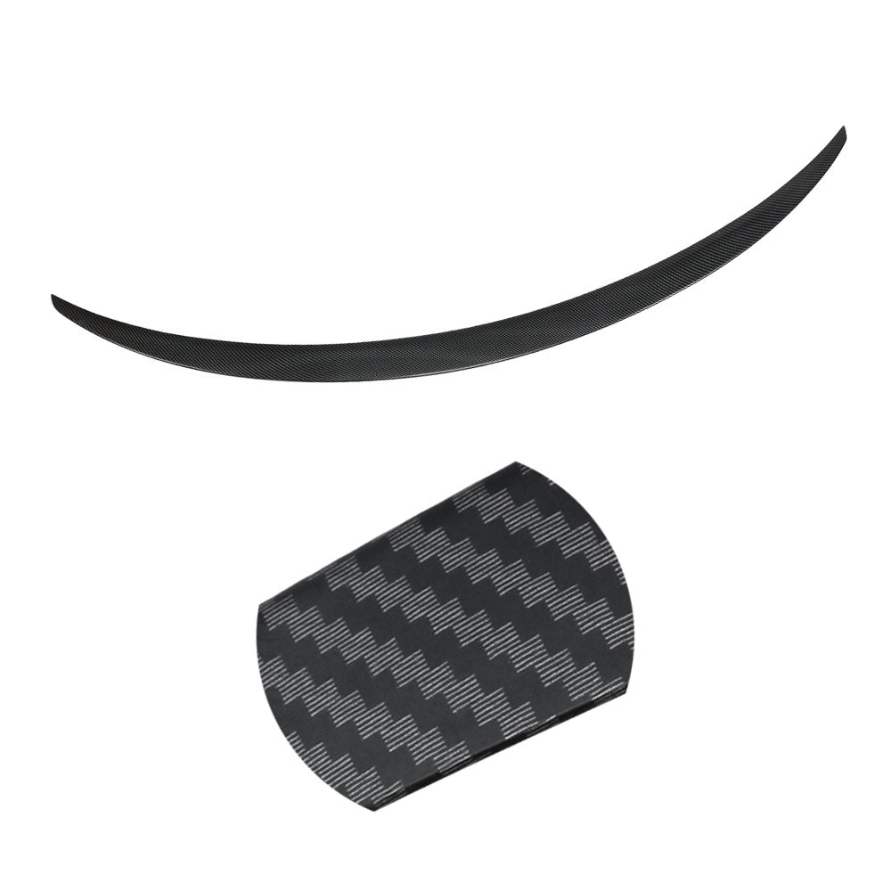 Matt Carbon Fiber Style Spoiler for Tesla Model 3 Highland 2023-2025 Rear Trunk Wing Lip Tail Performance Style