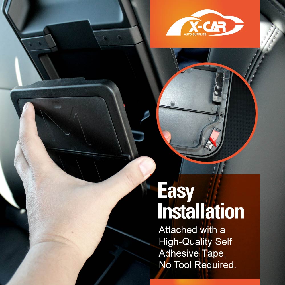 Centre Console Organizer for Tesla Model 3 Highland 2023-2025 Armrest Hidden Storage Box