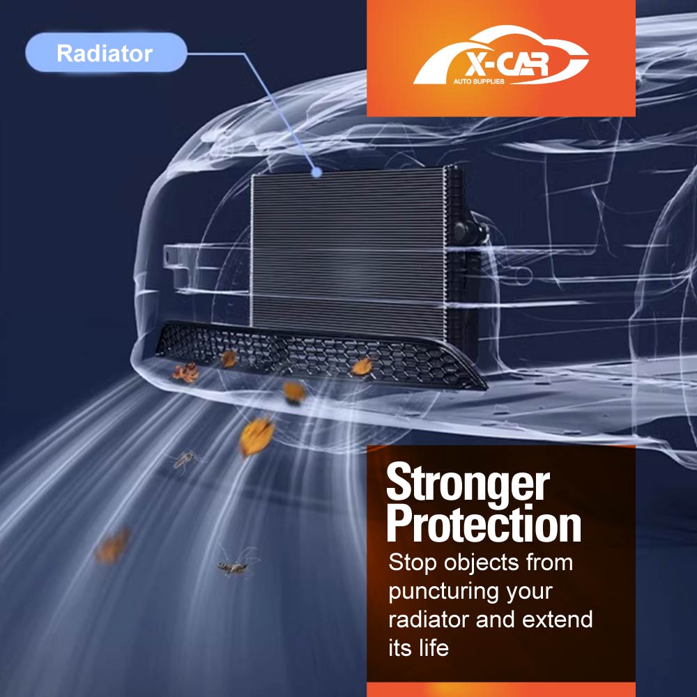 Front Air Vent Grille Cover for Tesla Model Y Juniper 2025-Onwards Car Inlet Intake Grill Mesh Leaves Insect Guard Accessories Matt Black