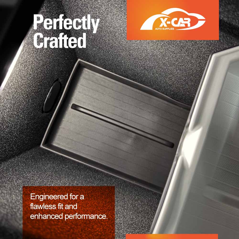 Center Console Armrest Organizer Tray Set for Tesla Model Y Juniper 2025-Onwards Storage Box Car Interior Accessories