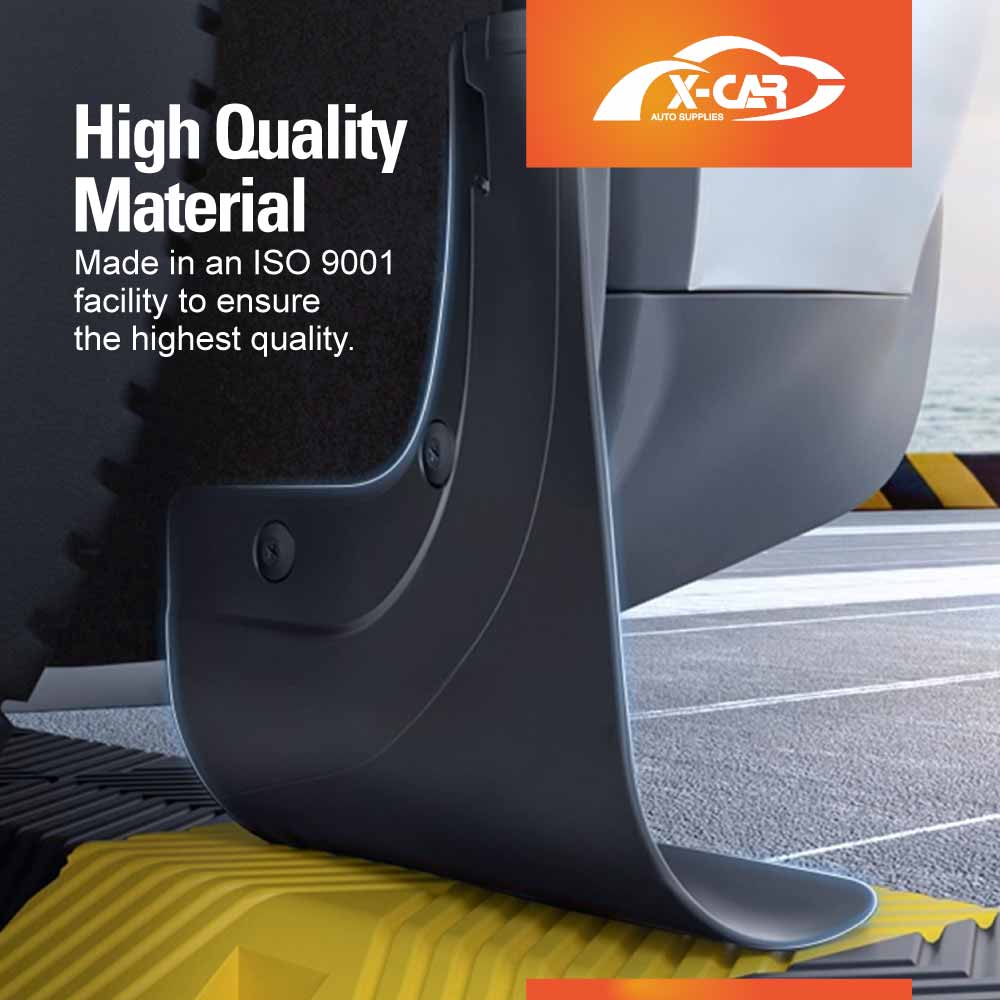 Mud Flaps Splash Guards for Tesla Model Y Juniper 2025-Onwards Long Edge Mudguard Fender Front and Rear Set of 4