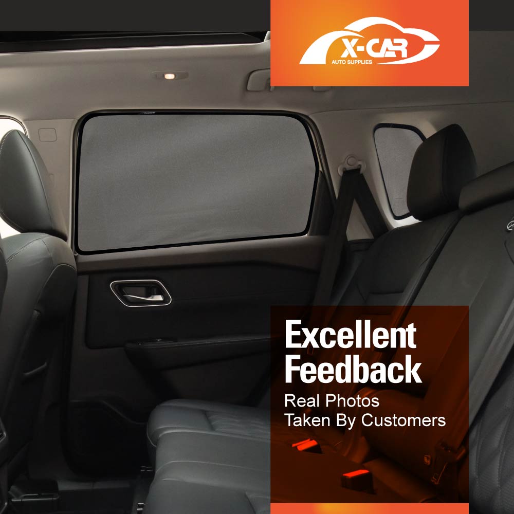 Rear Port Window Sun Shade for Nissan X-trail Xtrail T33 2022-Onwards Car Sun Blind Mesh