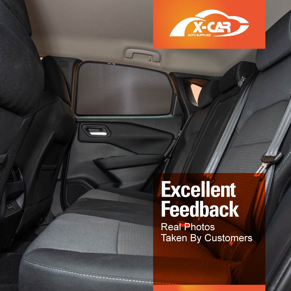 Rear Window Sun Shade for Nissan QASHQAI J12 Series 2022-2025 Car Sun Blind Mesh