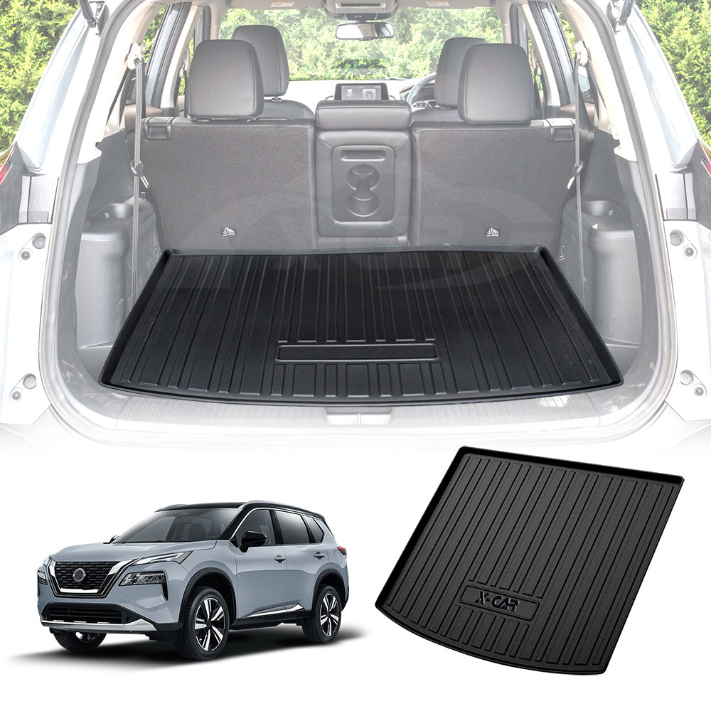 Boot Liner for Nissan X-trail Xtrail T33 7 Seats 2022-Onwards Heavy Duty Cargo Trunk Mat Luggage Tray