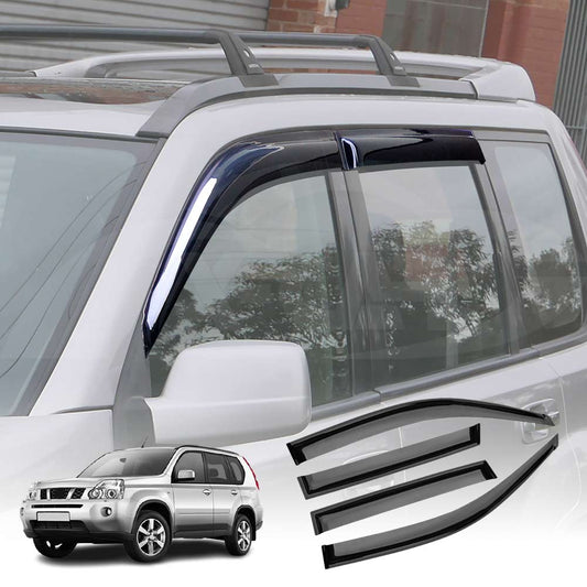 Weathershields for Nissan X-trail Xtrail 2007-2013 T31 Series Car Weather Shields Wind Deflectors Window Sun Visor