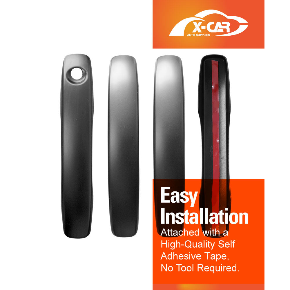 Door Handles Bowl Inserts Cover for Ford NEXT-GEN Ranger MY22 2022-Onwards Matt Black protector