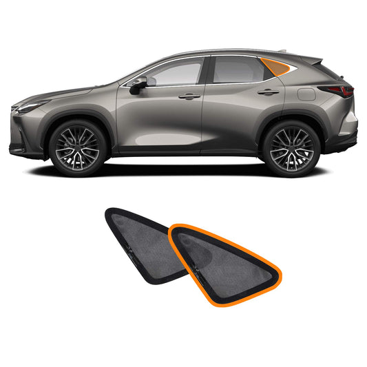 Port Window Sun Shade for Lexus NX Series NX250 NX350 NX350h NX450h 2022-2025 Car Sun Blind Mesh