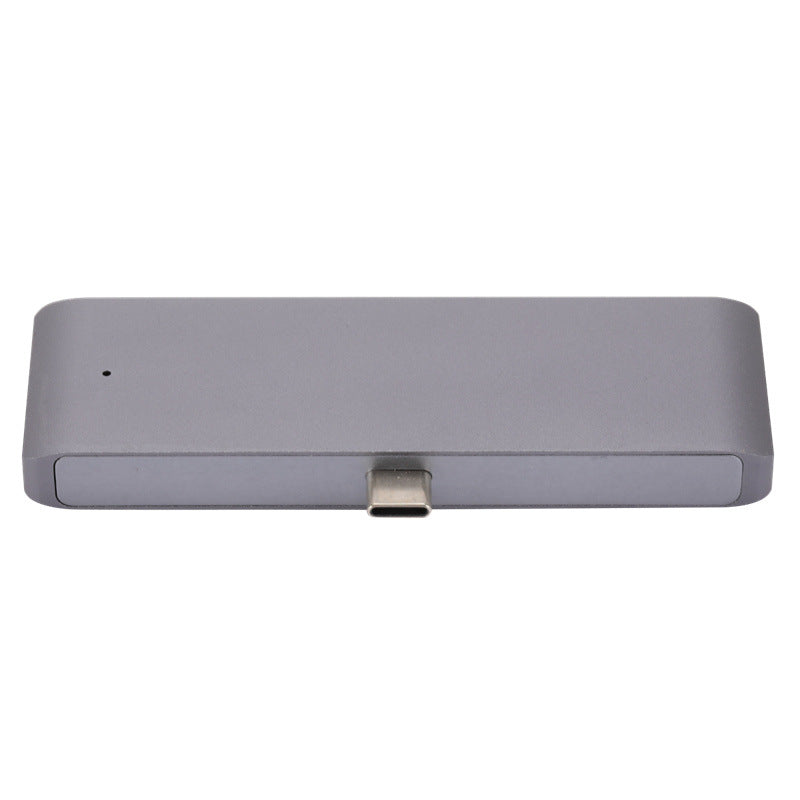 4 in 1 USB Type-C Pro Hub Adapter USB 3.0 Audio 3.5mm Jack HDMI For iPad Pro Tablet