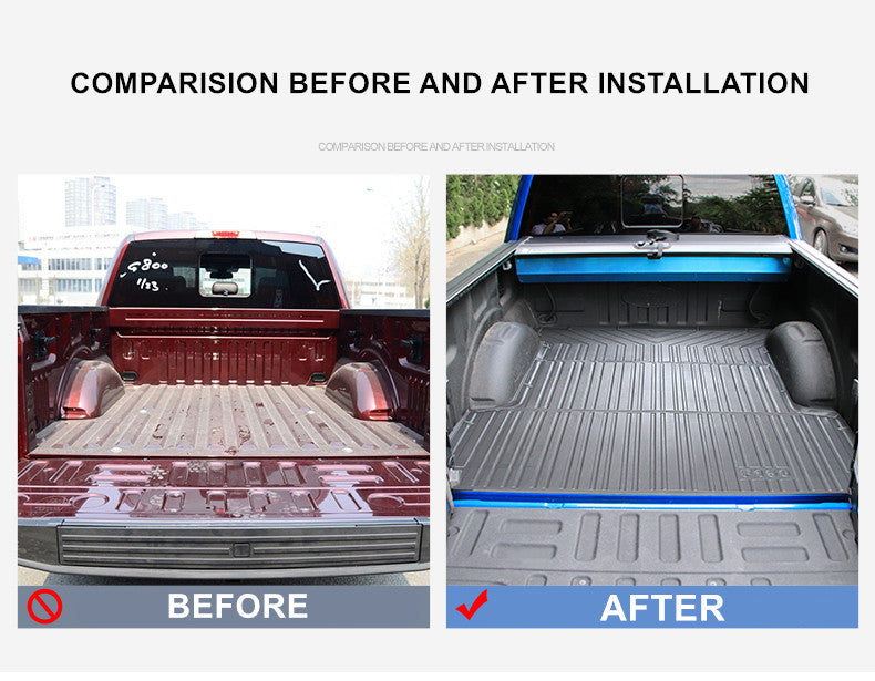Heavy Duty Custom Fit Truck Bed Mat Liner Carpet for Ford F-150 F150 UTE 2015-2020