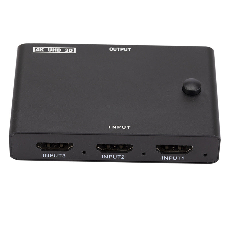 HDMI Switch 3 in 1 Out 3-Port HDMI Switcher Supports 4K for Apple TV 4K Fire Stick PS4 PC Laptop