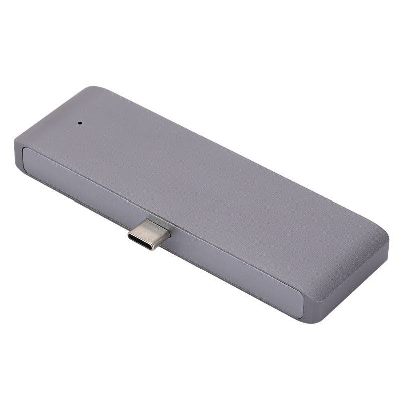 4 in 1 USB Type-C Pro Hub Adapter USB 3.0 Audio 3.5mm Jack HDMI For iPad Pro Tablet
