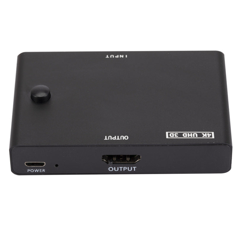 HDMI Switch 3 in 1 Out 3-Port HDMI Switcher Supports 4K for Apple TV 4K Fire Stick PS4 PC Laptop
