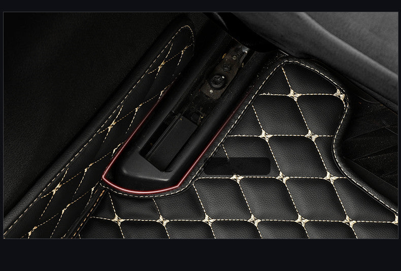 Mazda CX-5 CX5 2017-2025 Premium Custom Made PU Leather Car Mat Floor Liner Carpet Complete Set